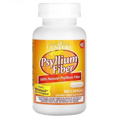 Клетчатка 21st Century Psyllium Fiber 160 Caps Клетчатка 21st Century Psyllium Fiber 160 Caps