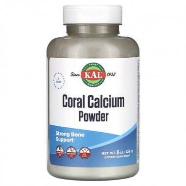 Микроэлемент Кальций KAL Coral Calcium Powder 225 g /78 servings/ Микроэлемент Кальций KAL Coral Calcium Powder 225 g /78 servings/