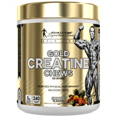 Креатин моногидрат Kevin Levrone Gold Creatine Chews 240 Chewable Tabs Exotic