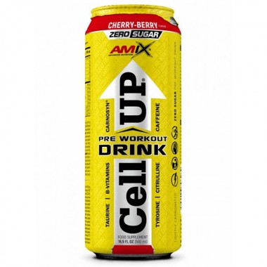 Комплекс до тренировки Amix Nutrition CellUp Drink 500 ml Cherry Комплекс до тренировки Amix Nutrition CellUp Drink 500 ml Cherry
