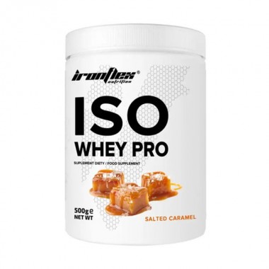 Протеин IronFlex Iso Whey Pro 500 g /16 servings/ Salt Caramel