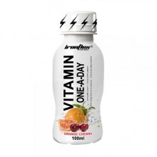 Витаминно-минеральный комплекс для спорта IronFlex Vitamin One-A-Day Shot 100 ml /1 servings/ Orange Cherry