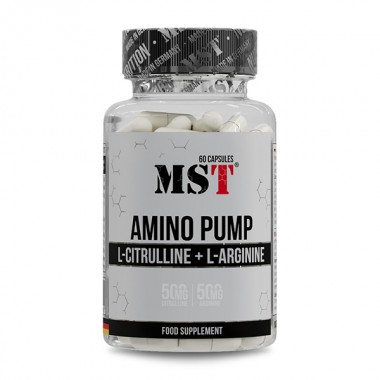Комплекс до тренировки MST Nutrition Amino Pump 60 Caps