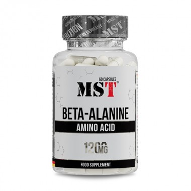 Бета-аланин для спорта MST Nutrition Beta-Alanine 60 Caps