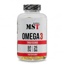 Омега для спорта MST Nutrition Omega 3 Triglyceride 75% 180 Caps Омега для спорта MST Nutrition Omega 3 Triglyceride 75% 180 Caps