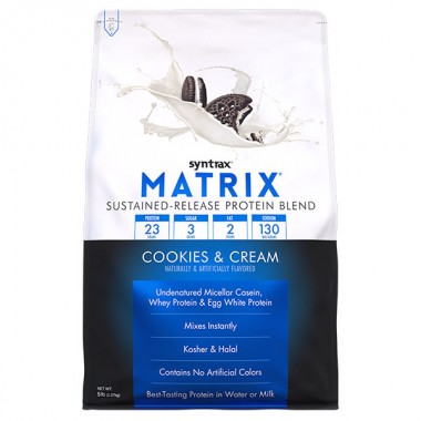 Протеин Syntrax Matrix 5.0 2270 g /76 servings/ Cookie&Cream