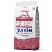 Сухой корм для собак Monge Dog All breeds Adult говядина с рисом 15 Кг Сухой корм для собак Monge Dog All breeds Adult говядина с рисом 15 Кг