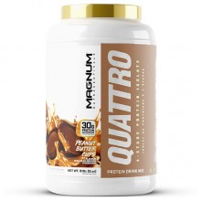 Протеин Magnum Nutraceuticals Quattro  Protein Drink Mix 910 g /49 servings/ Peanut Butter Cups