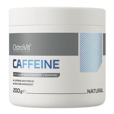 Энергетик OstroVit Caffeine 200 g /1000 servings/ Natural