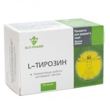 Тирозин Elit-Pharm L- Тирозин 50 капс