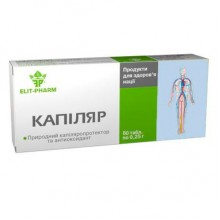 Комплекс для профилактики давления и кровообращения Elit-Pharm Капилляр 80 таб