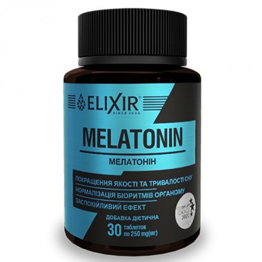 Мелатонин для сна Elixir Melatonin 30 Tabs