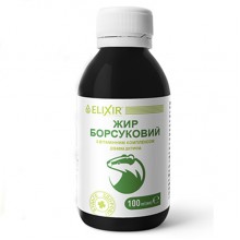 Комплекс для профилактики дыхательной системы Elixir Жир Барсучий с Витаминным Комплексом 100 мл