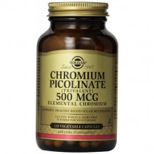 Микроэлемент Хром Solgar Chromium Picolinate 500 mcg 120 Veg Caps