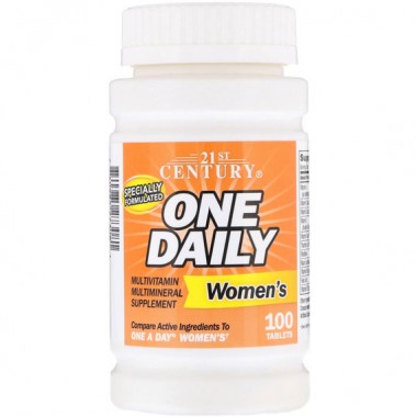 Витаминно-минеральный комплекс 21st Century One Daily Women's, Multivitamin Multimineral 100 Tabs