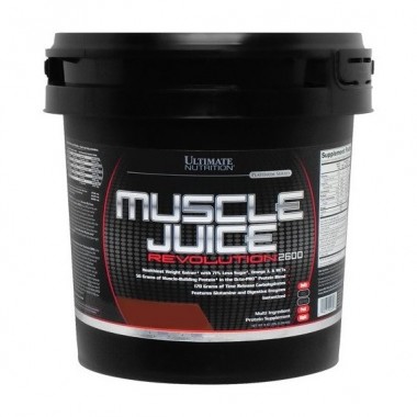 Гейнер Ultimate Nutrition Muscle Juice Revolution 2600 5040 g /19 servings/ Vanilla Cream Гейнер Ultimate Nutrition Muscle Juice Revolution 2600 5040 g /19 servings/ Vanilla Cream