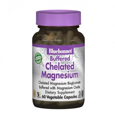Микроэлемент Магний Bluebonnet Nutrition Albion Buffered Chelated Magnesium 200 mg 60 Caps