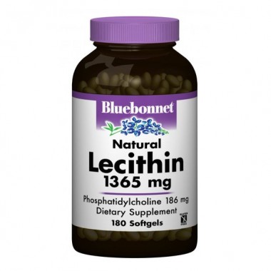Лецитин Bluebonnet Nutrition Natural Lecithin 1365 mg 180 Caps Лецитин Bluebonnet Nutrition Natural Lecithin 1365 mg 180 Caps