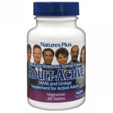 Тонизирующее средство Nature's Plus Adult-Active 60 Tabs Тонизирующее средство Nature's Plus Adult-Active 60 Tabs
