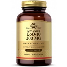 Коэнзим Solgar Megasorb CoQ-10 200 mg 60 Softgels
