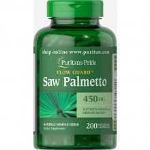 Экстракты ягод сереноа Puritan's Pride Saw Palmetto 450 mg 200 Caps Экстракты ягод сереноа Puritan's Pride Saw Palmetto 450 mg 200 Caps