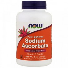 Витамин C NOW Foods SODIUM ASCORBATE 8 OZ 227 g /119 servings/