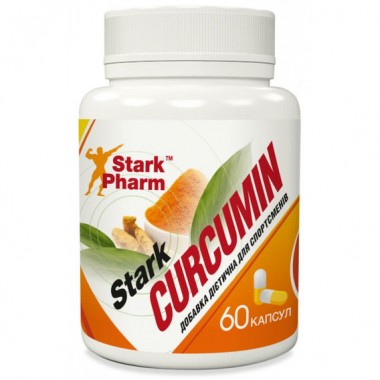 Куркумин для спорта Stark Pharm Curcumin 500 mg 60 Caps