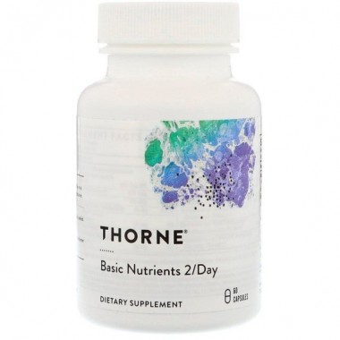 Витаминно-минеральный комплекс Thorne Research Basic Nutrients 2/Day 60 Caps