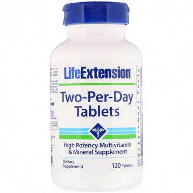 Витаминно-минеральный комплекс Life Extension Two-Per-Day 120 Tabs