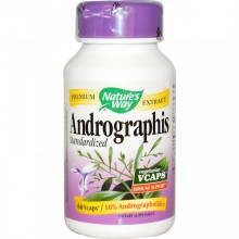 Натуральная добавка для иммунитета Nature's Way Andrographis Standardized 60 Veg Caps
