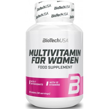 Витаминно-минеральный комплекс для спорта BioTechUSA Multivitamin for Women 60 Tabs