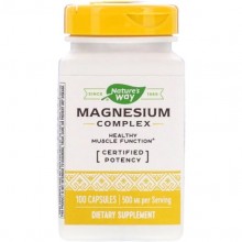 Микроэлемент Магний Nature's Way Magnesium Complex 100 Caps NWY-41051