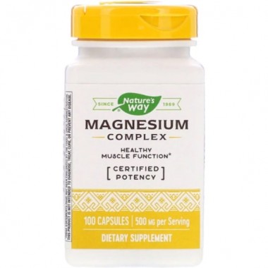 Микроэлемент Магний Nature's Way Magnesium Complex 100 Caps NWY-41051