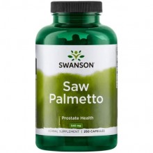Экстракты ягод сереноа Swanson Saw Palmetto 540 mg 250 Caps SWA-01910 Экстракты ягод сереноа Swanson Saw Palmetto 540 mg 250 Caps SWA-01910