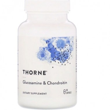Препарат для суставов и связок Thorne Research Glucosamine & Chondroitin 90 Veg Caps THR-76702