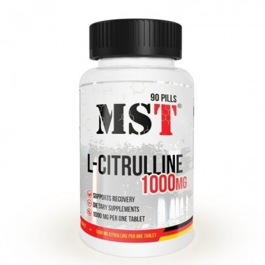 Комплекс до тренировки MST Nutrition L-Citrulline 1000 mg 90 Tabs