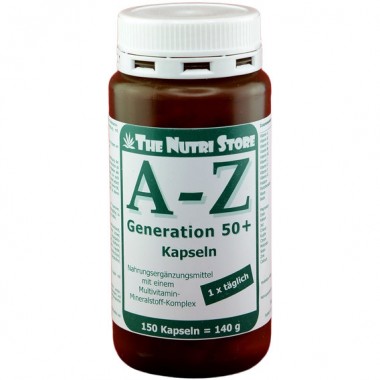 Витаминно-минеральный комплекс The Nutri Store Multivitamin Mineral Complex А-Z, 50+ 150 Caps ФР-00000077