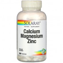 Мультиминеральный комплекс Solaray Calcium Magnesium Zinc 250 Veg Caps SOR04561 Мультиминеральный комплекс Solaray Calcium Magnesium Zinc 250 Veg Caps SOR04561