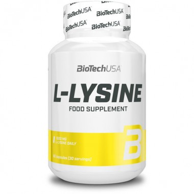 Лизин для спорта BioTechUSA L-Lysine 500 mg 90 Caps Лизин для спорта BioTechUSA L-Lysine 500 mg 90 Caps