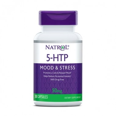 Триптофан Natrol 5-HTP 50 mg 30 Caps