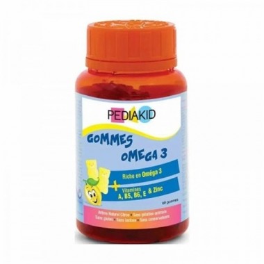 Омега 3 Pediakid Gommes Omega 3 60 Chewable Tabs Lemon