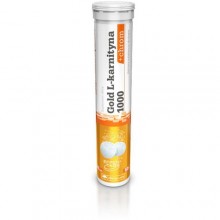 Жиросжигатель для спорта Olimp Nutrition Gold L-Carnitine 1000 And Chrom 20 effervescent tabs Orange