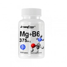 Микроэлемент Магний для спорта IronFlex Mg And B6 100 Tabs Микроэлемент Магний для спорта IronFlex Mg And B6 100 Tabs
