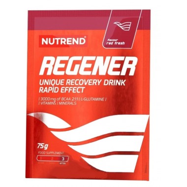 Комплекс до тренировки Nutrend Regener 75 g /1 servings/ Red Fresh