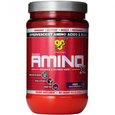 Аминокомплекс для спорта BSN Amino X 435 g /30 servings/ Grape