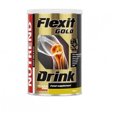 Хондропротектор (для спорта) Nutrend Flexit Gold Drink 400 g /20 servings/ Orange
