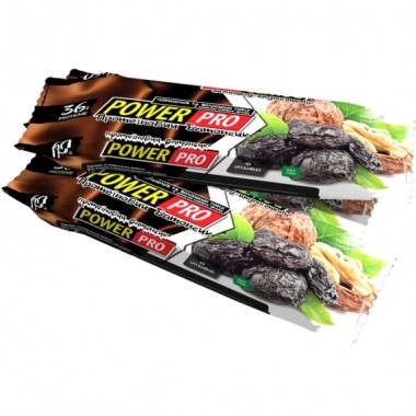 Протеиновый батончик Power Pro Протеиновый батончик 36% 20 х 60 g орех Nutella чернослив и волошский орех
