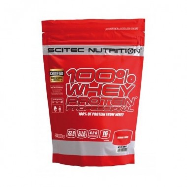 Протеин Scitec Nutrition 100% Whey Protein Professional 500 g /16 servings/ Peanut Butter
