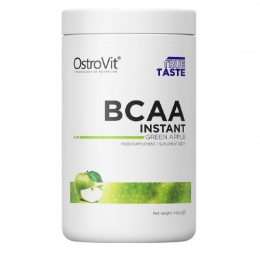 Аминокислота BCAA для спорта OstroVit BCAA Instant 400 g /40 servings/ Green Apple Аминокислота BCAA для спорта OstroVit BCAA Instant 400 g /40 servings/ Green Apple