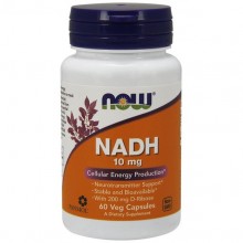 Коэнзим NOW Foods NADH 10 mg 60 Veg Caps Коэнзим NOW Foods NADH 10 mg 60 Veg Caps